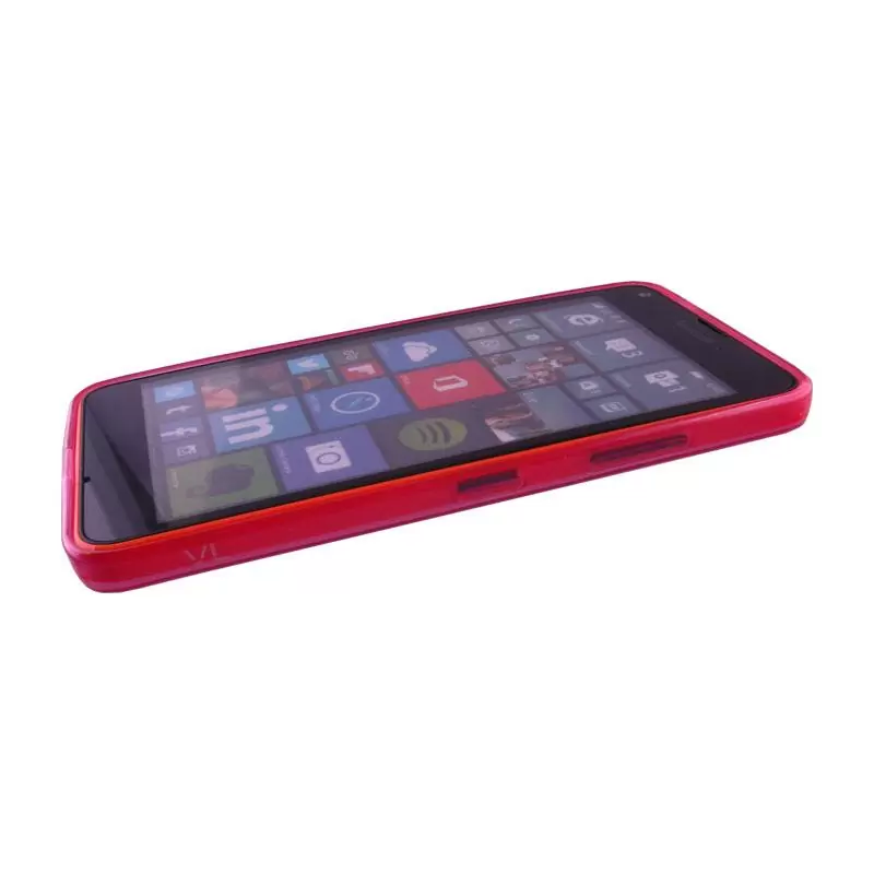 matshop.gr - VOLTE-TEL ΘΗΚΗ MICROSOFT LUMIA 640 SLIMCOLOR TPU ΔΙΑΦΑΝΗ ΡΟΖ