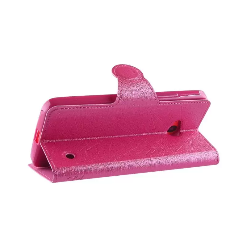 matshop.gr - VOLTE-TEL ΘΗΚΗ MICROSOFT LUMIA 640 LINE LEATHER-TPU BOOK STAND PINK