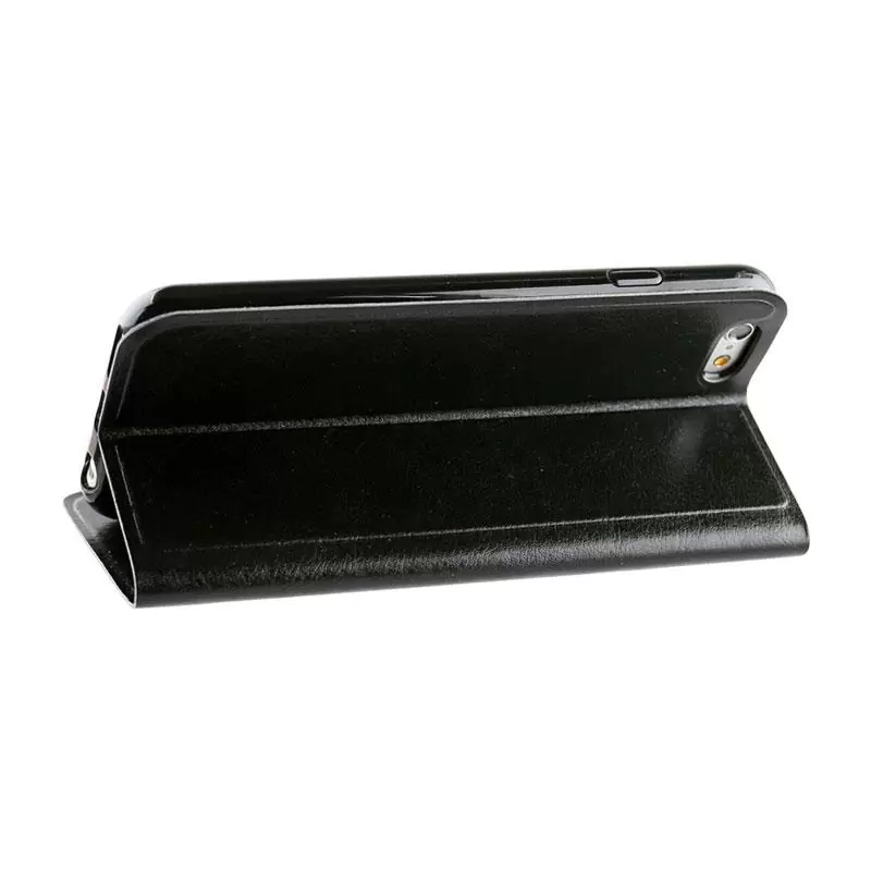 matshop.gr - VOLTE-TEL ΘΗΚΗ IPHONE 6S/6 4.7" LEATHER-TPU VIEW BOOK STAND BLACK