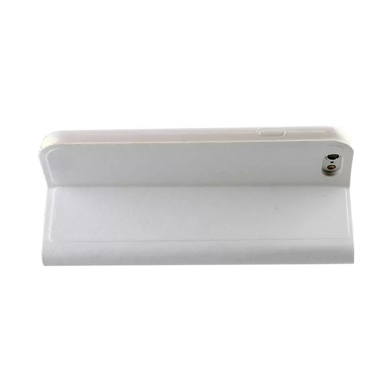 matshop.gr - VOLTE-TEL ΘΗΚΗ IPHONE 6S/6 4.7" LEATHER-TPU VIEW BOOK STAND WHITE