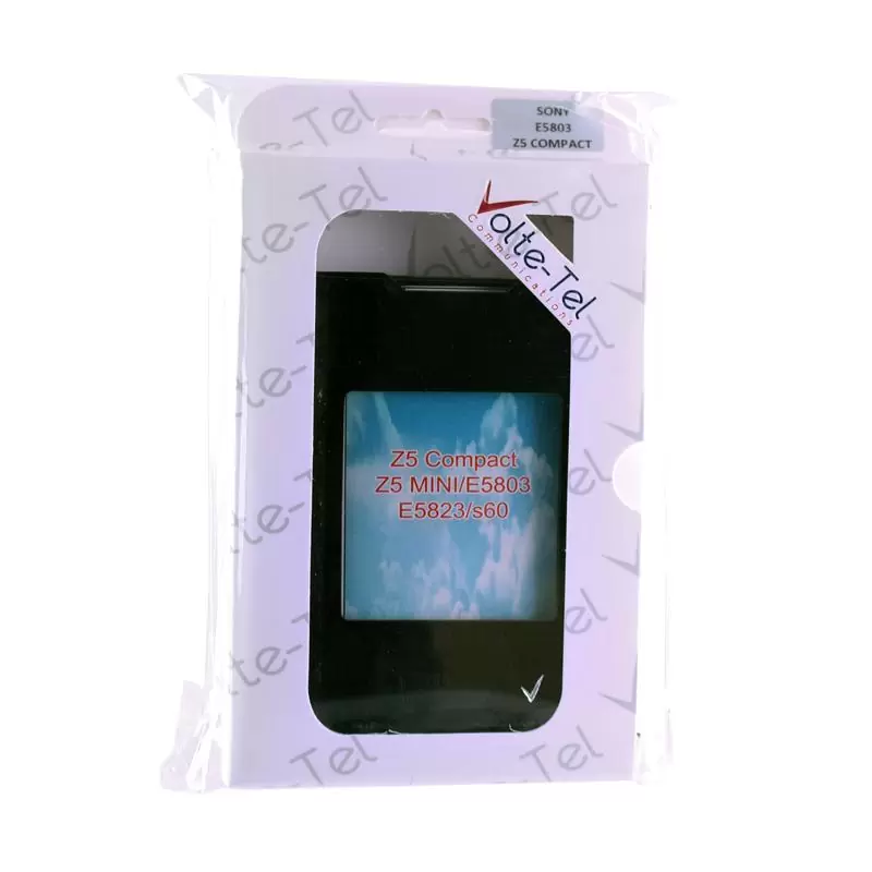 matshop.gr - VOLTE-TEL ΘΗΚΗ SONY XPERIA Z5 E6653 LEATHER-TPU VIEW BOOK STAND BLACK