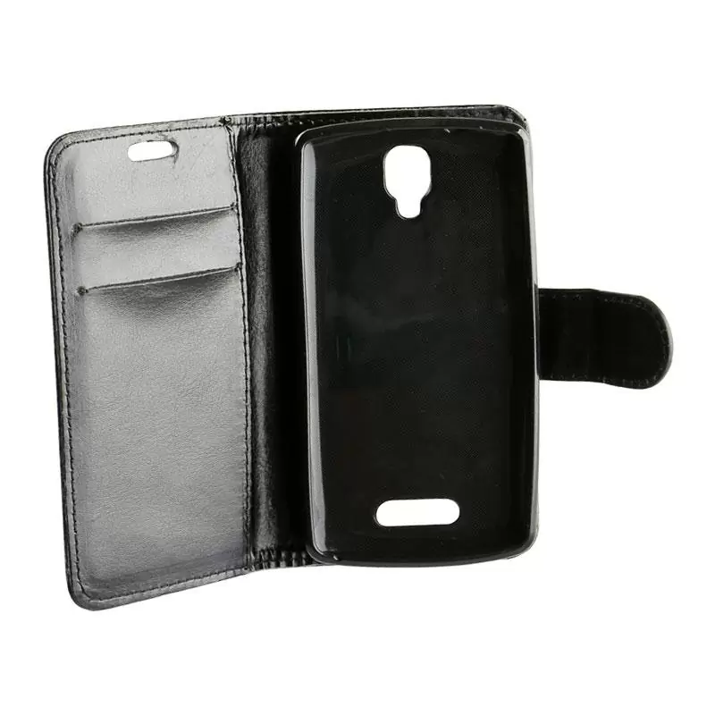 matshop.gr - VOLTE-TEL ΘΗΚΗ LENOVO A1000 LEATHER-TPU BOOK STAND BLACK