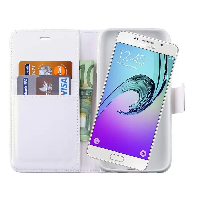 matshop.gr - VOLTE-TEL ΘΗΚΗ SAMSUNG A3 2016 A310 LEATHER-TPU BOOK STAND WHITE
