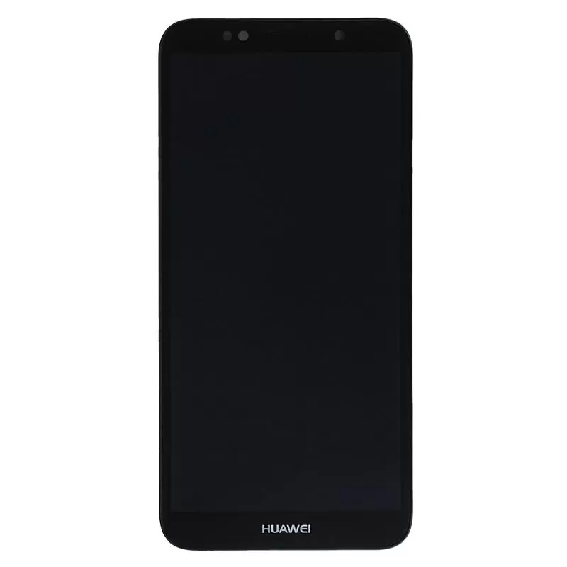 matshop.gr - HUAWEI Y5 2018/HONOR 7S ΟΘΟΝΗ + TOUCH SCREEN + LENS + FRAME + BATTERY 02351XHU BLACK ORIGINAL SERVICE PACK