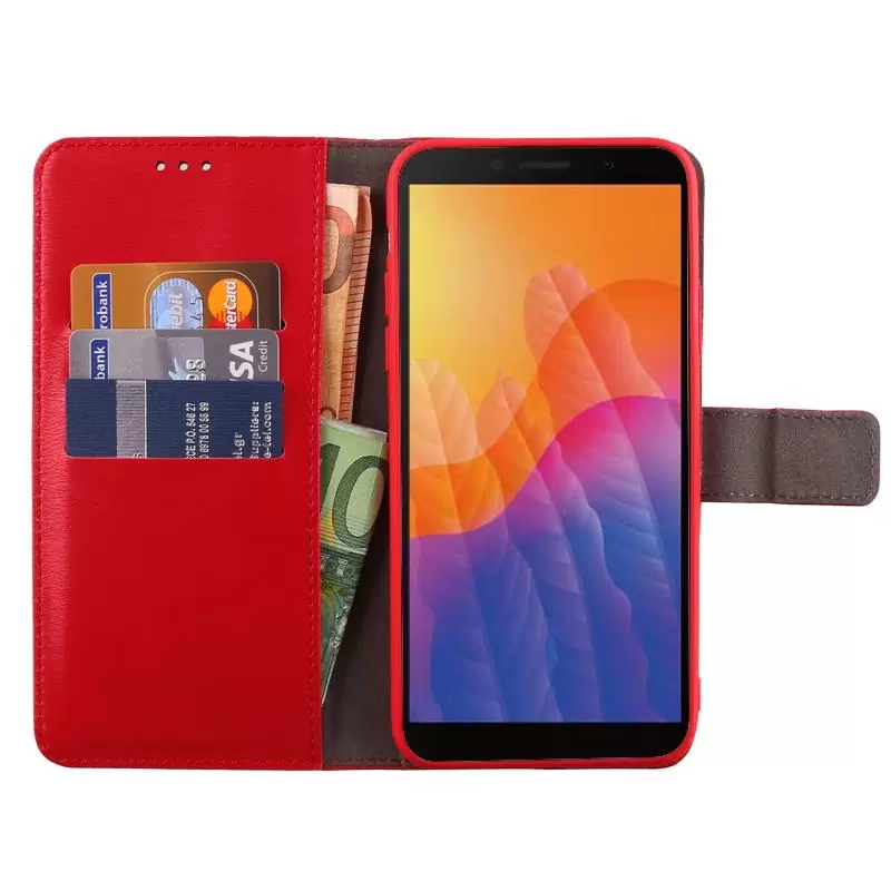 matshop.gr - VOLTE-TEL ΘΗΚΗ HUAWEI Y5P 5.45" ALLURE MAGNET BOOK STAND CLIP RED