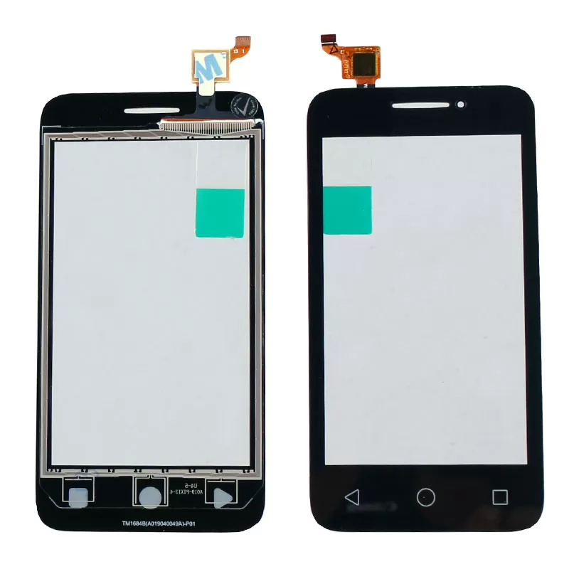 matshop.gr - ALCATEL OT4013 PIXI 3 TOUCH SCREEN + LENS BLACK 3P OR