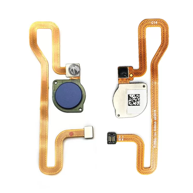 matshop.gr - HUAWEI Y6 2018/Y6 PRIME 2018 ΚΑΛΩΔΙΟ FLEX FINGERPRINT SENSOR+BUTTON BLUE 3P OR