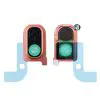 matshop.gr - SAMSUNG A40 A405 CAMERA COVER CORAL GH98-43996D ORIGINAL SERVICE PACK