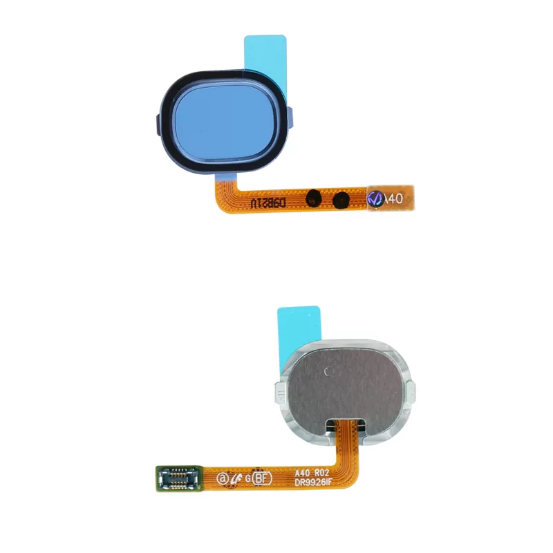 matshop.gr - SAMSUNG A40 A405 FLEX HOME BUTTON-FINGERPRIΝΤ SENSOR BLUE GH96-12484C ORIGINAL SERVICE PACK