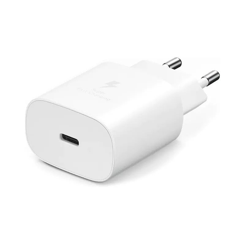 matshop.gr - TRAVEL SAMSUNG EP-TA800EWE TYPE C 5V 3A/9V 2.77A 25W WHITE BULK OR