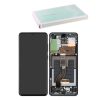 matshop.gr - SAMSUNG G985 S20 PLUS/G986 S20 PLUS 5G ΟΘΟΝΗ + TOUCH SCREEN + LENS + FRONT GH82-22134A BLACK ORIGINAL SERVICE PACK