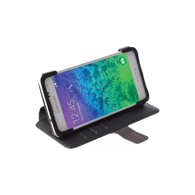 matshop.gr - KRUSELL ΘΗΚΗ SAMSUNG ALPHA G850 LEATHER MALMO FLIPWALLET BLACK
