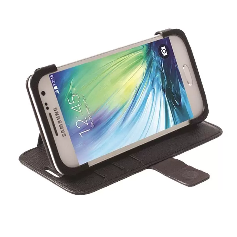 matshop.gr - KRUSELL ΘΗΚΗ SAMSUNG A3 A300 LEATHER MALMO FLIPWALET BLACK