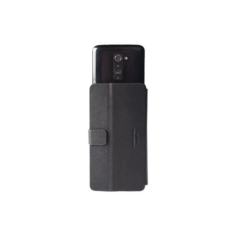matshop.gr - KRUSELL ΘΗΚΗ UNIVERSAL LEATHER MALMO FLIPWALLET SLIDE 2XL BLACK