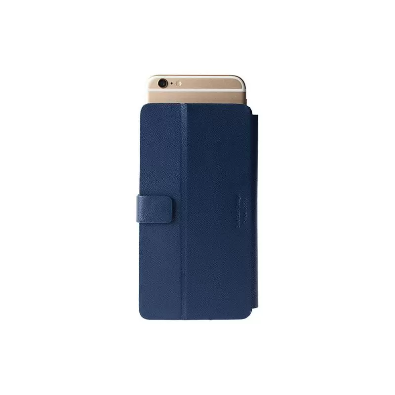 matshop.gr - KRUSELL ΘΗΚΗ UNIVERSAL LEATHER MALMO FLIPWALLET SLIDE 4XL BLUE