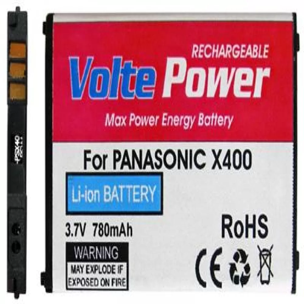 matshop.gr - ΜΠΑΤΑΡΙΑ PANASONIC X400 780mAh Li-ion VoltePower