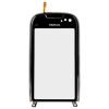 matshop.gr - NOKIA C7 TOUCH SCREEN + LENS +  FRONT COVER BLACK  3P OR