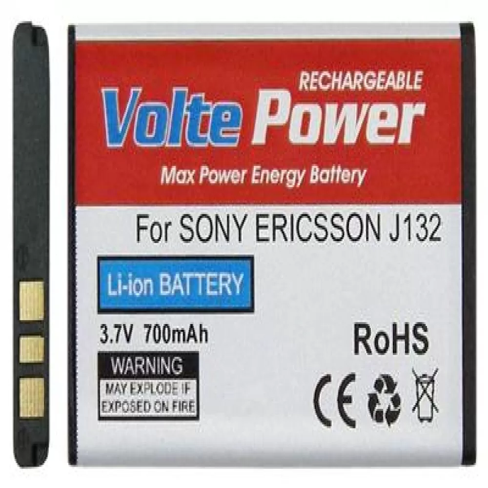 matshop.gr - ΜΠΑΤΑΡΙΑ SONY ERICSSON J132 700mAh Li-ion (BST-42)VoltePower