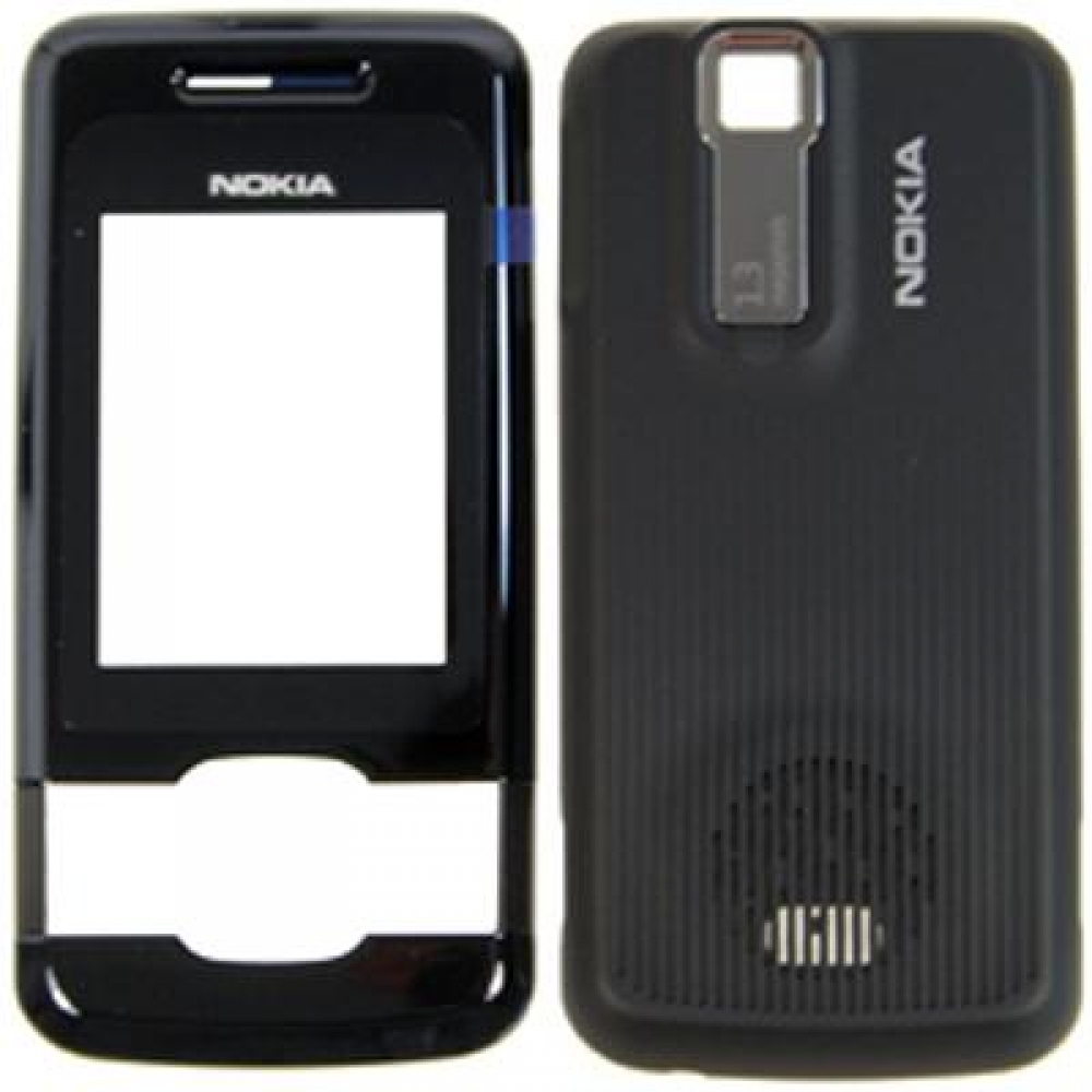 matshop.gr - NOKIA 7100 supernova BLACK BACK-FRONT COVER ORIGINAL SERVICE PACK