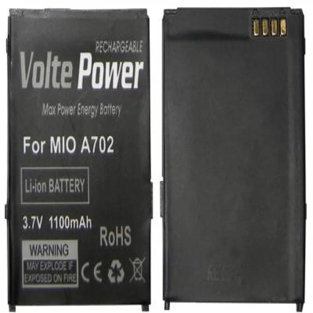 matshop.gr - ΜΠΑΤΑΡΙΑ MIO A702 1100mAh Li-ion VoltePower