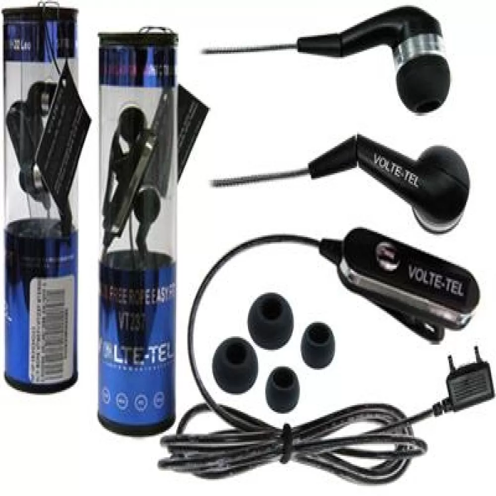 matshop.gr - HANDS FREE SONY ERICSSON K750 ROPE VT607+VT237 STEREO ON/OFF 2pcs BLACK