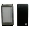 matshop.gr - LG GD510 Pop FRONT-BATTERY COVER BLACK (NO LENS)  3P OR