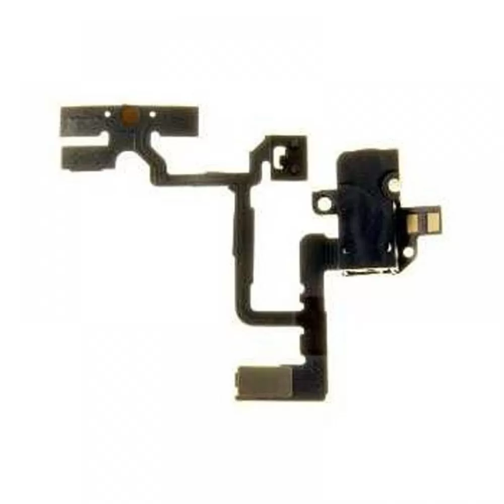 matshop.gr - IPHONE 4G ΚΑΛΩΔΙΟ FLEX AUDIO-SIDE KEYS BLACK 3P OR