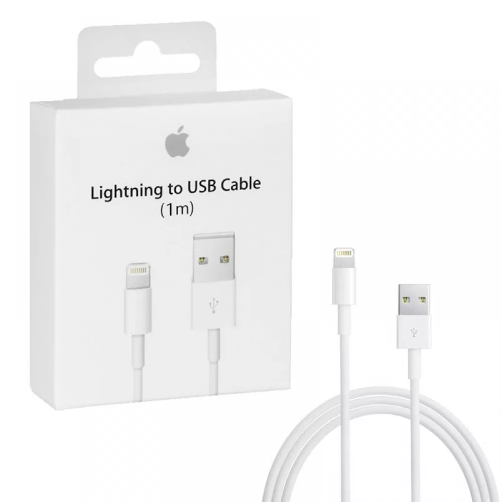matshop.gr - APPLE USB 2.0 TO LIGHTNING MD818ZM/A A1480 USB ΦΟΡΤΙΣΗΣ-DATA 1m WHITE PACKING OR