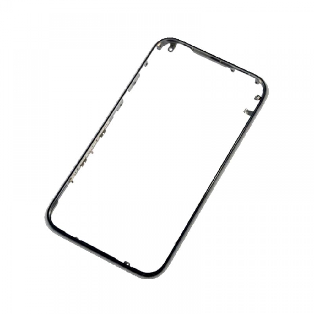 matshop.gr - IPHONE 3G/3GS ΜΕΤΑΛΛΙΚΟ ΜΑΥΡΟ ΜΕΣΑΙΟ ΠΛΑΙΣΙΟ 3P OR