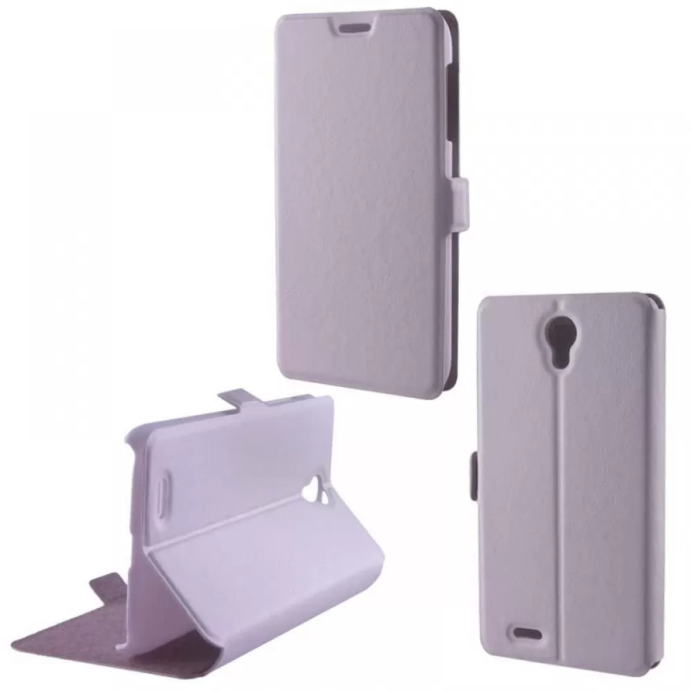 matshop.gr - VOLTE-TEL ΘΗΚΗ LENOVO A859 PU LEATHER BOOK-STAND WHITE