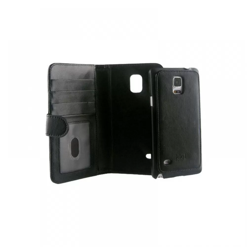 matshop.gr - IDOL 1991 ΘΗΚΗ SAMSUNG N910 2IN1 WALLET BOOK+COVER BLACK