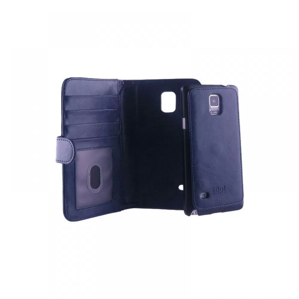 matshop.gr - IDOL 1991 ΘΗΚΗ SAMSUNG N910 2IN1 WALLET BOOK+COVER BLUE