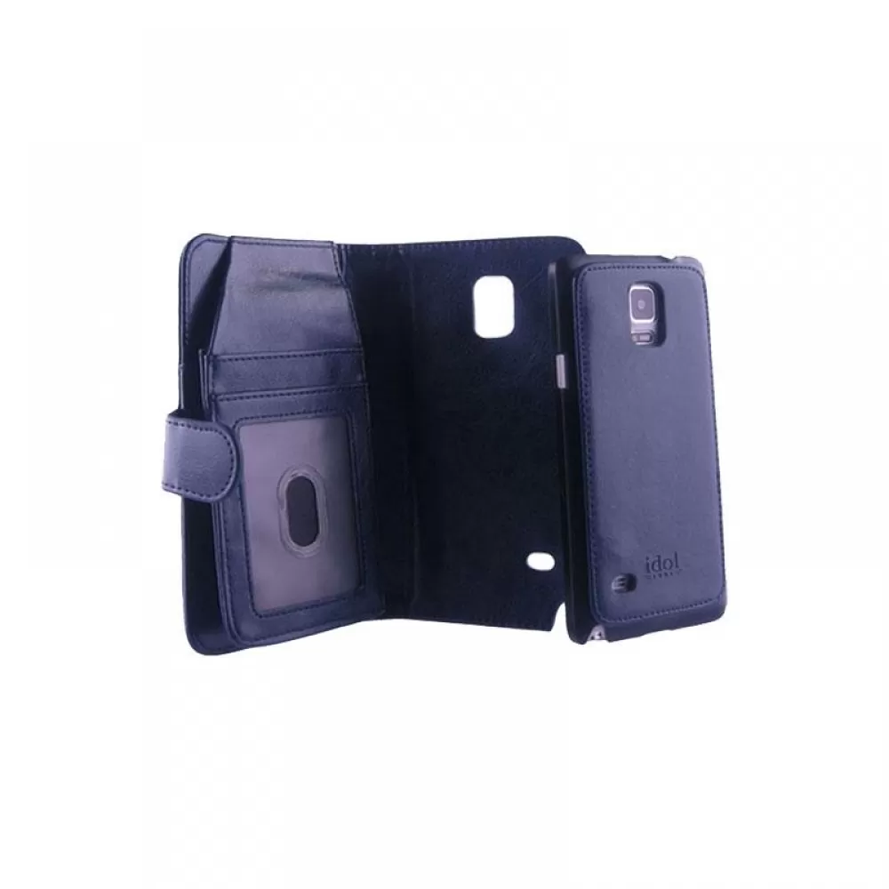 matshop.gr - IDOL 1991 ΘΗΚΗ SAMSUNG N910 2IN1 BUSINESS WALLET BOOK+COVER BLUE