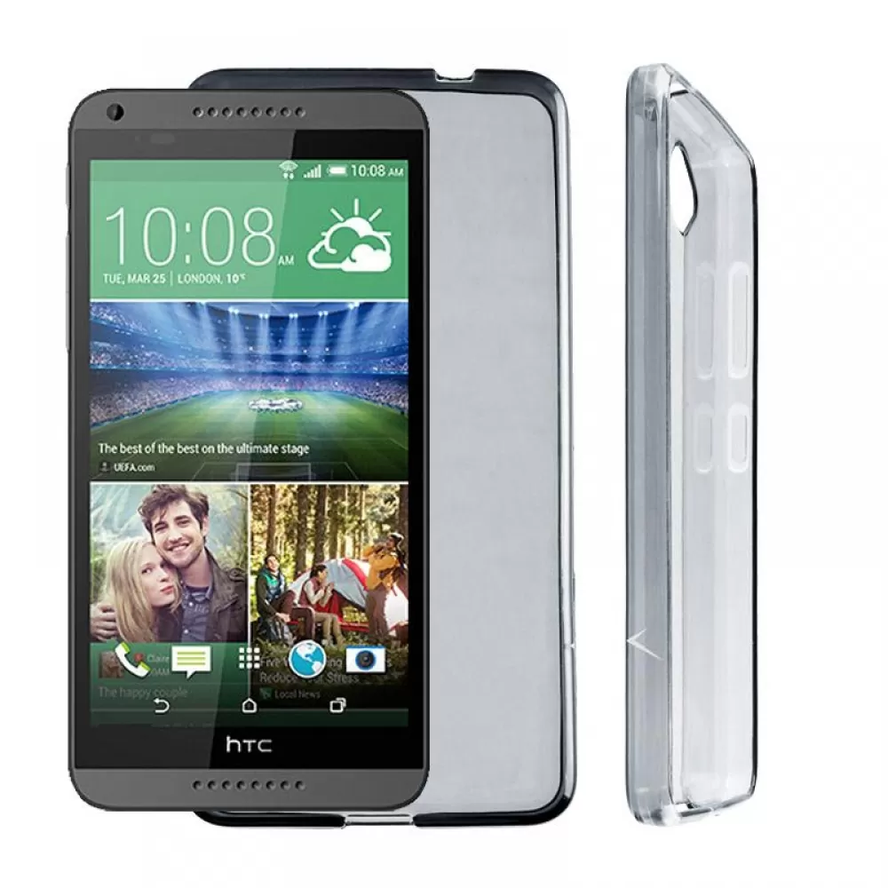 matshop.gr - VOLTE-TEL ΘΗΚΗ HTC DESIRE 816 SLIMCOLOR TPU ΔΙΑΦΑΝΗ ΓΚΡΙ
