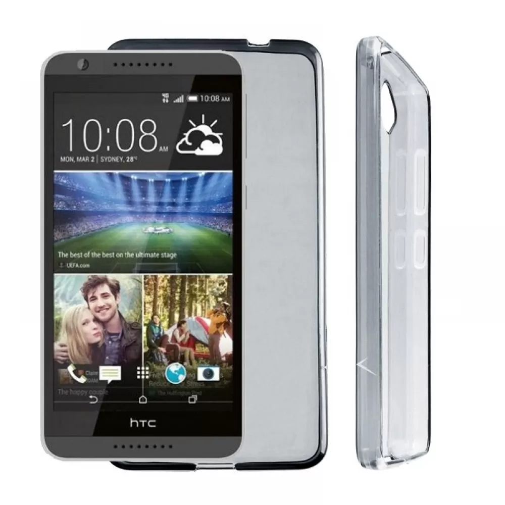 matshop.gr - VOLTE-TEL ΘΗΚΗ HTC DESIRE 820 SLIMCOLOR TPU ΔΙΑΦΑΝΗ ΓΚΡΙ