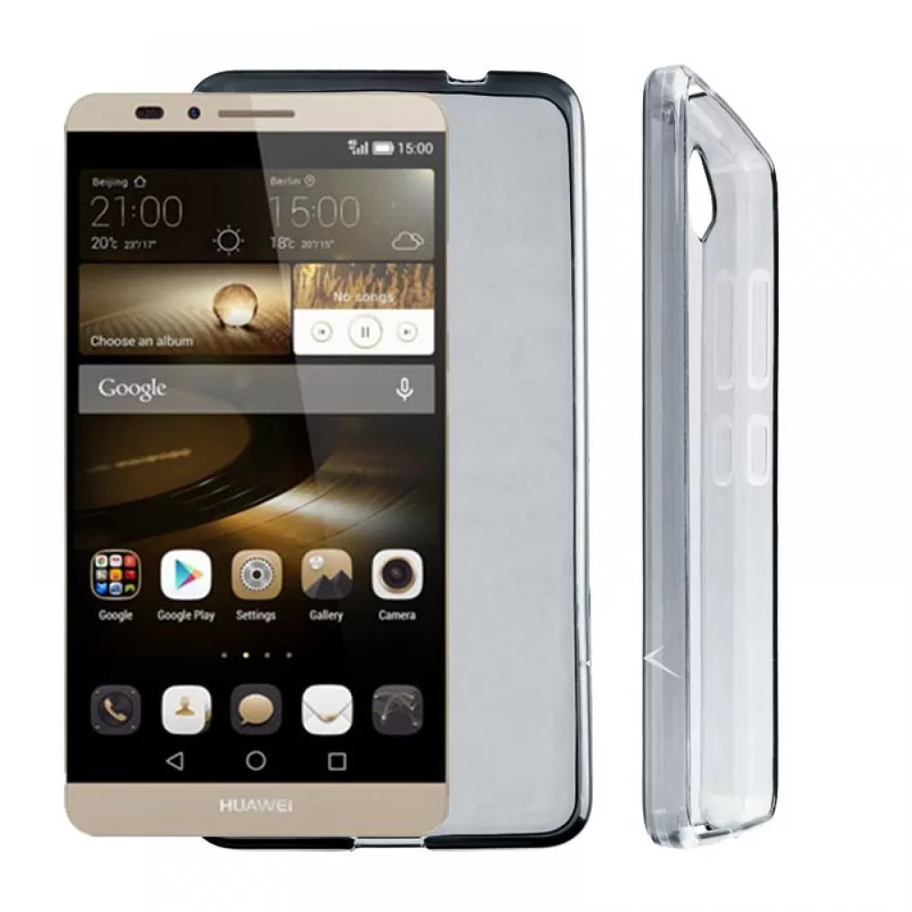 matshop.gr - VOLTE-TEL ΘΗΚΗ HUAWEI ASCEND MATE 7 SLIMCOLOR TPU ΔΙΑΦΑΝΗ ΓΚΡΙ