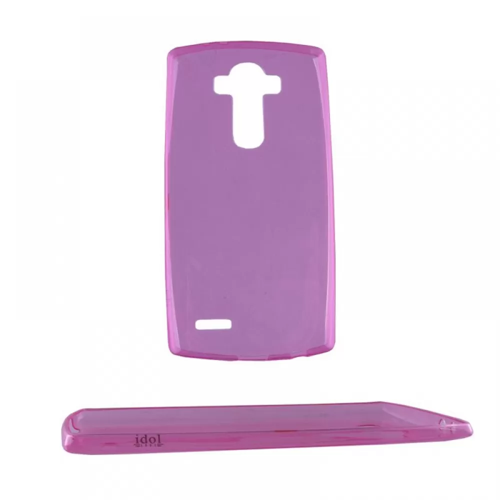 matshop.gr - IDOL 1991 ΘΗΚΗ LG G4 H815 ULTRA THIN TPU 0.3mm ΔΙΑΦΑΝΗ ΡΟΖ