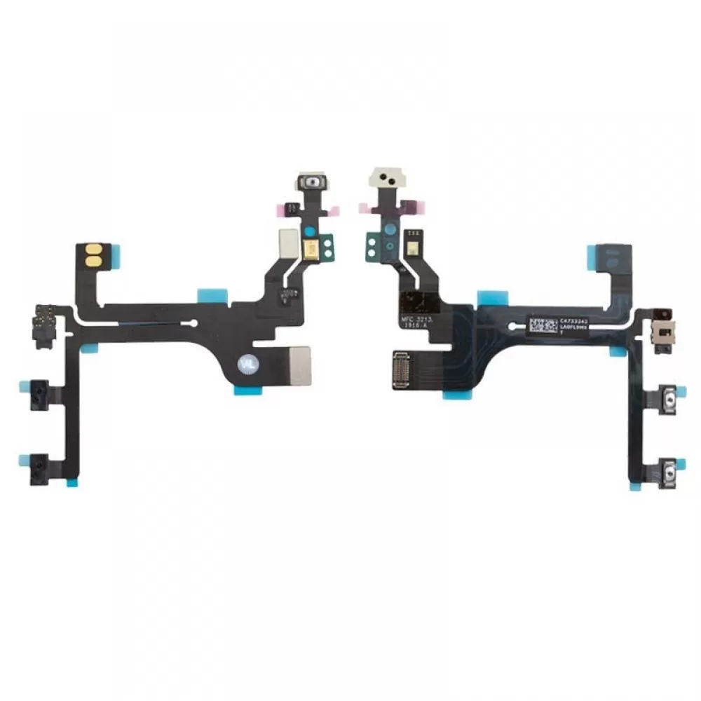 matshop.gr - IPHONE 5C ΚΑΛΩΔΙΟ FLEX VOLUME SIDE KEYS-ON/OFF/ MICROPHONE 3P OR