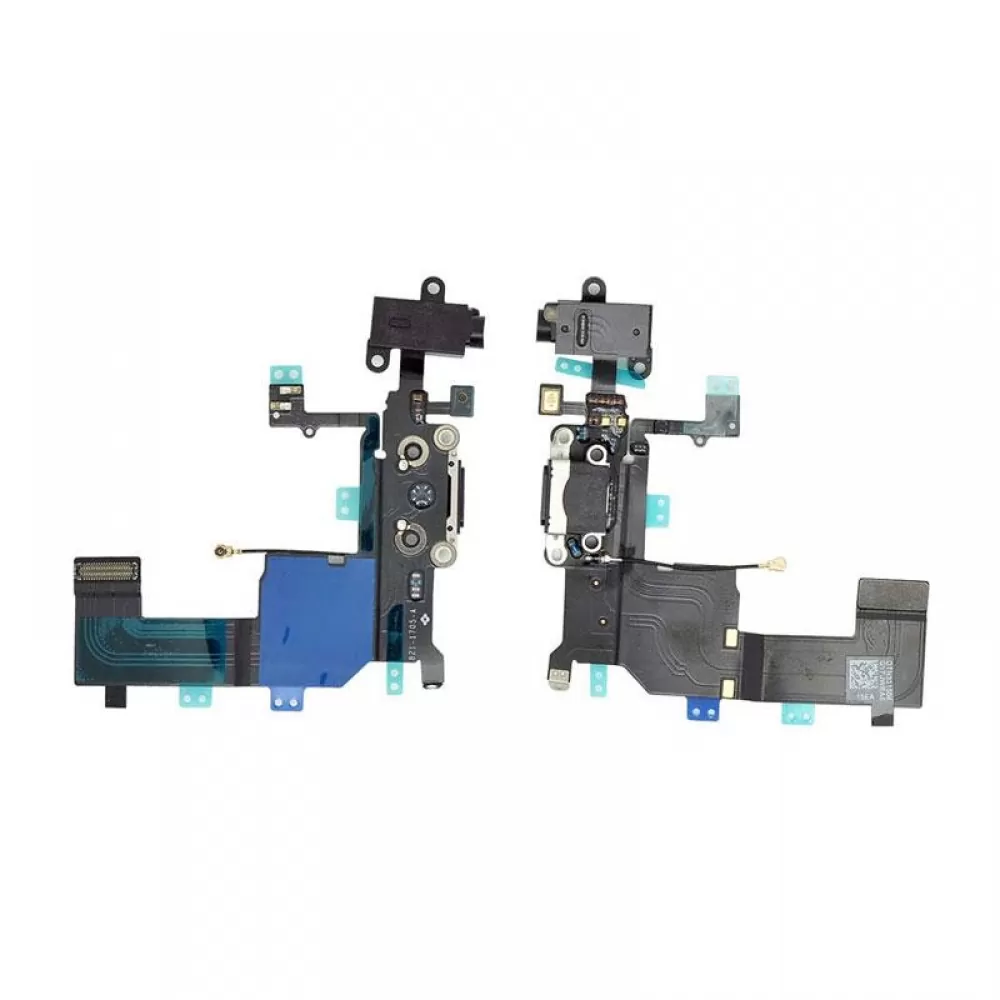 matshop.gr - IPHONE 5C (LIGHTNING) ΚΑΛΩΔΙΟ FLEX ΚΟΝΕΚΤΟΡΑ ΦΟΡΤΙΣΗΣ-HANDS FREE-ΜΙΚΡΟΦΩΝΟ BLACK 3P OR