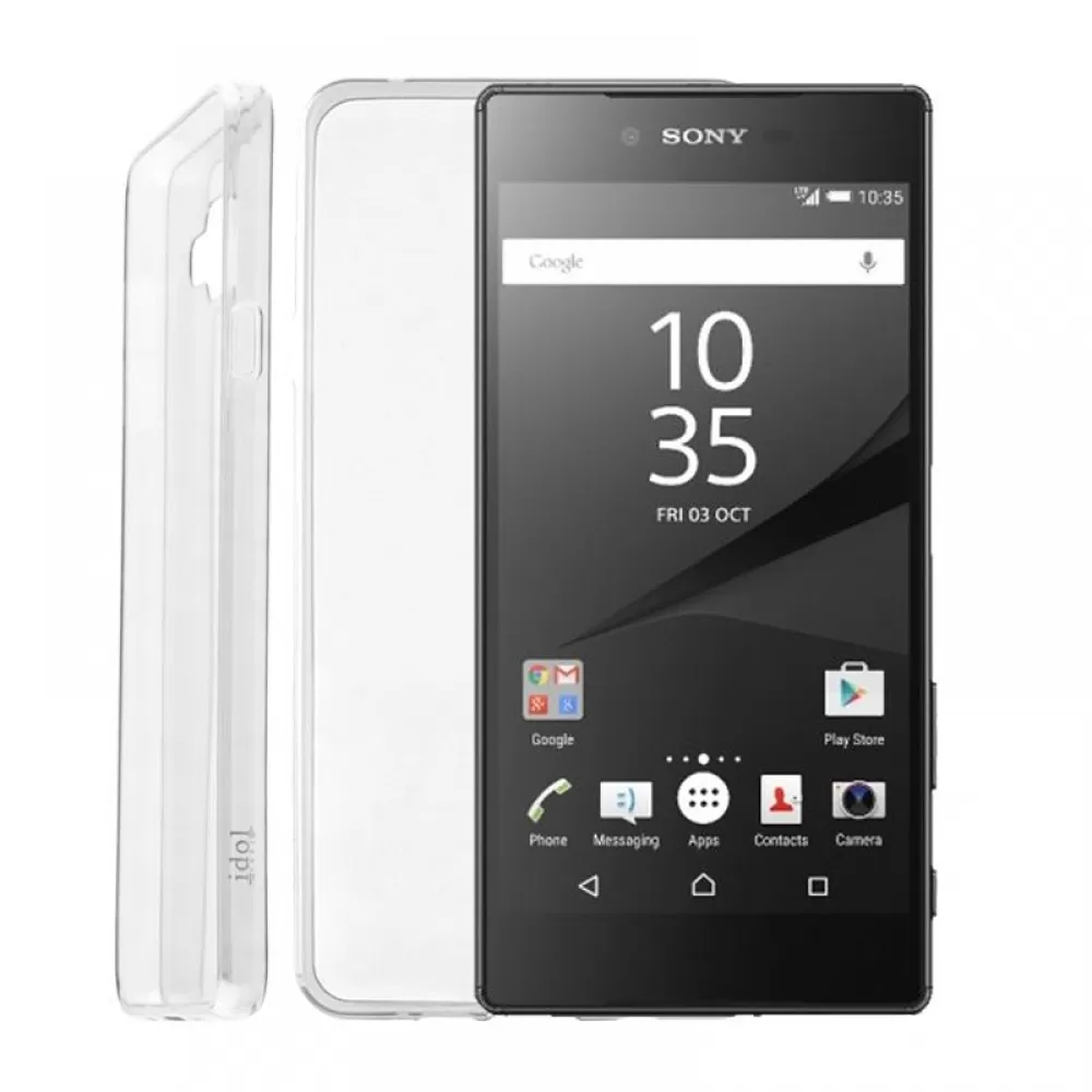 matshop.gr - IDOL 1991 ΘΗΚΗ SONY Z5 PREMIUM E6833 ULTRA THIN TPU 0.3mm ΔΙΑΦΑΝΗ