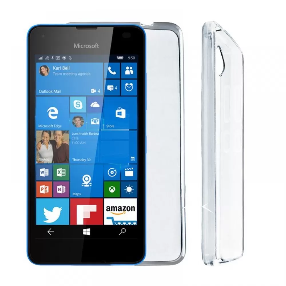 matshop.gr - VOLTE-TEL ΘΗΚΗ MICROSOFT LUMIA 550 SLIMCOLOR TPU ΔΙΑΦΑΝΗ