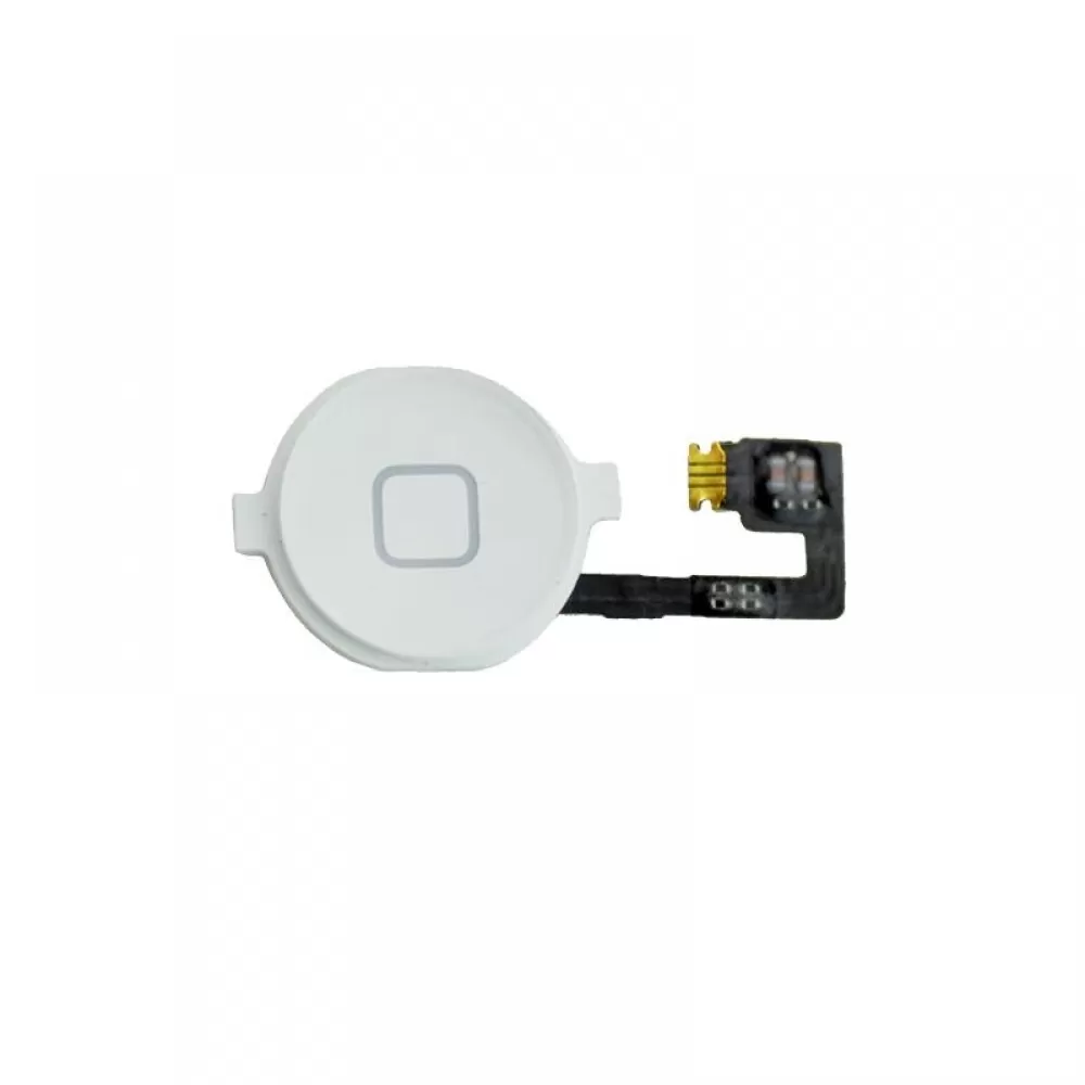 matshop.gr - IPHONE 4S ΚΑΛΩΔΙΟ FLEX HOME BUTTON + ΕΞΩΤΕΡΙΚΟ WHITE 3P OR