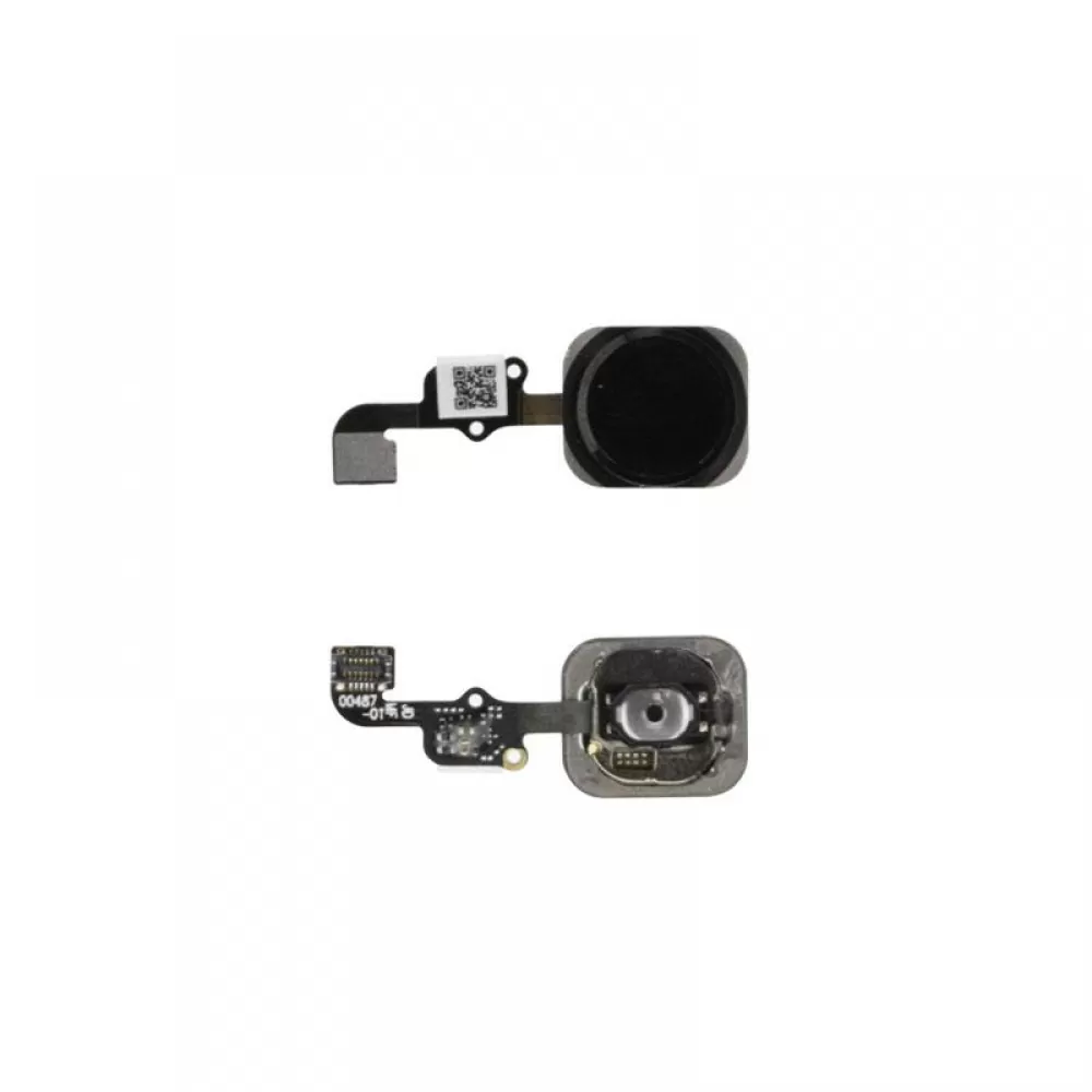 matshop.gr - IPHONE 6S 4.7"/6S PLUS ΚΑΛΩΔΙΟ FLEX HOME BUTTON+ΕΞΩΤ.BLACK 3P OR