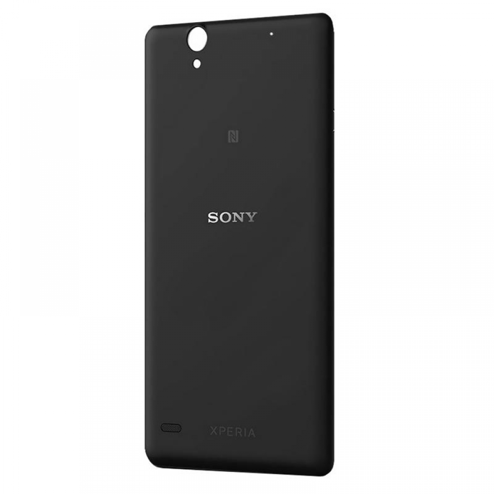 matshop.gr - SONY XPERIA C4 E5303/C4 DUAL E5333 BATTERY COVER BLACK + NFC ORIGINAL SERVICE PACK