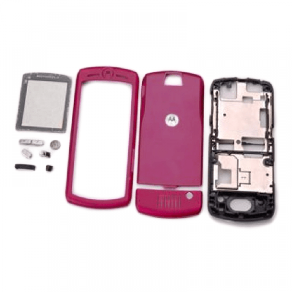 matshop.gr - MOTOROLA L7 PINK FRONT+LENS-MIDDLE-BATTERY 3P OR