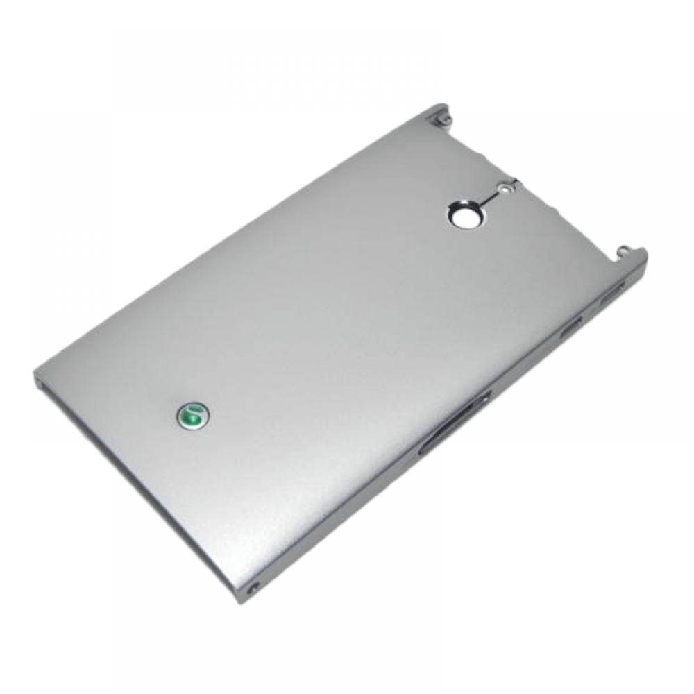 matshop.gr - SONY LT22i XPERIA P BATTERY COVER SILVER ORIGINAL SERVICE PACK