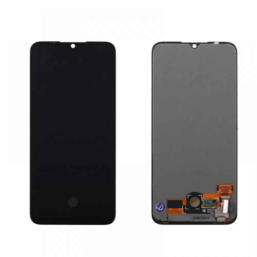 matshop.gr - XIAOMI MI A3 ΟΘΟΝΗ + TOUCH SCREEN + LENS + FRAME 5606101260B6 BLACK ORIGINAL SERVICE PACK