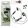 matshop.gr - HANDS FREE UNIVERSAL 3.5mm ROPE BLACK VOLTE-TEL VT33 STEREO ON/OFF