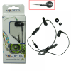 matshop.gr - HANDS FREE UNIVERSAL 3.5mm ROPE BLACK VOLTE-TEL VT33 ON/OFF