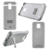 matshop.gr - SAMSUNG G900 S5 EXTERNAL(BATTERY CASE+STAND)3200mAh Li-Pol WHITE